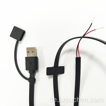 Benutzerdefinierte staubfeste Hüte USB-Kabel für Heizungsprodukte